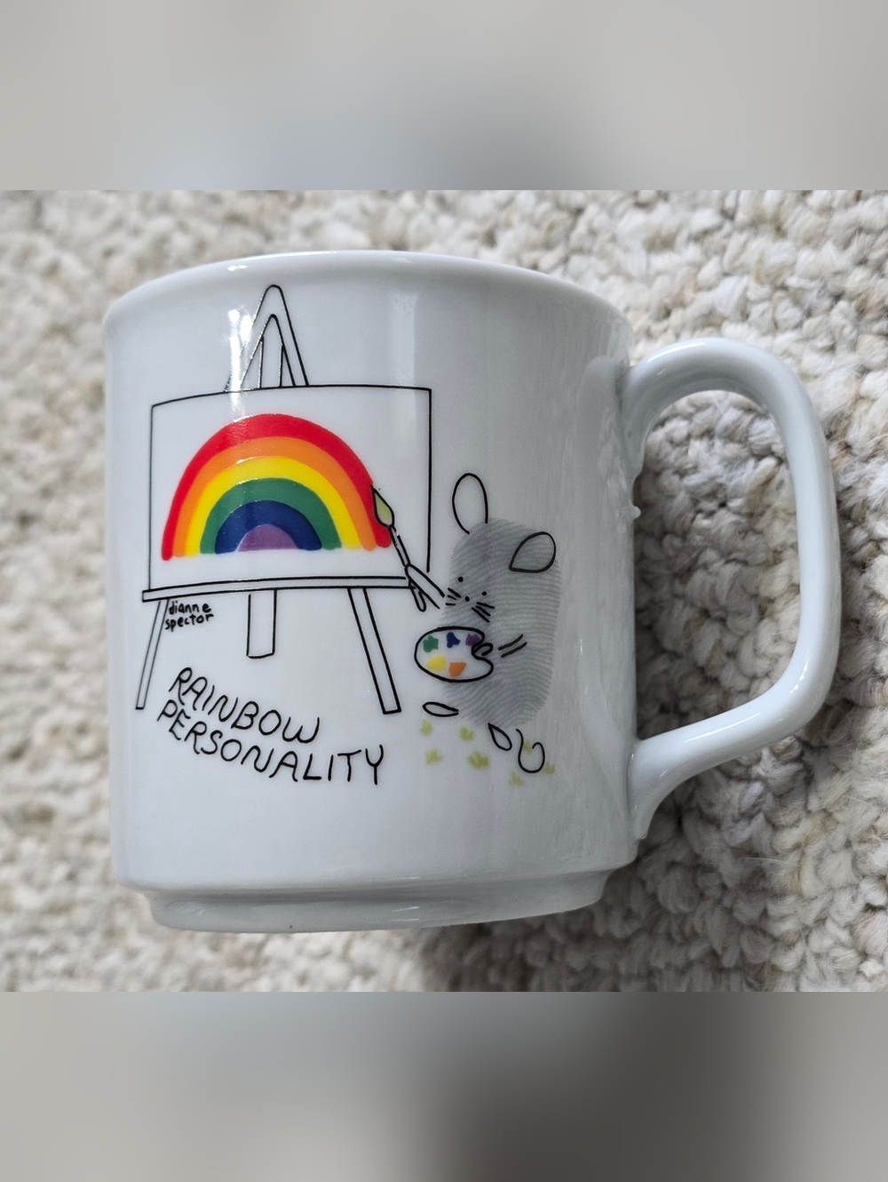 Thumb Buddies Artistic Mouse Dianne Spector Mug